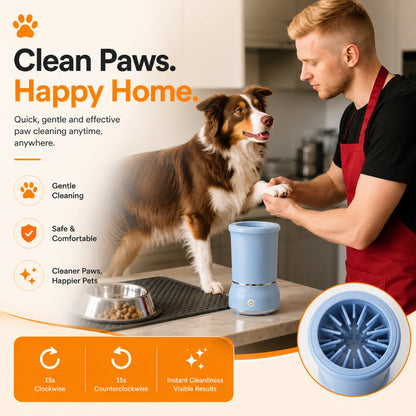 PawClean™ - Automatic Pet Paw Cleaner